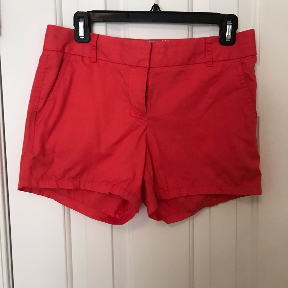 Size 2 JCrew Pink Chino Shorts